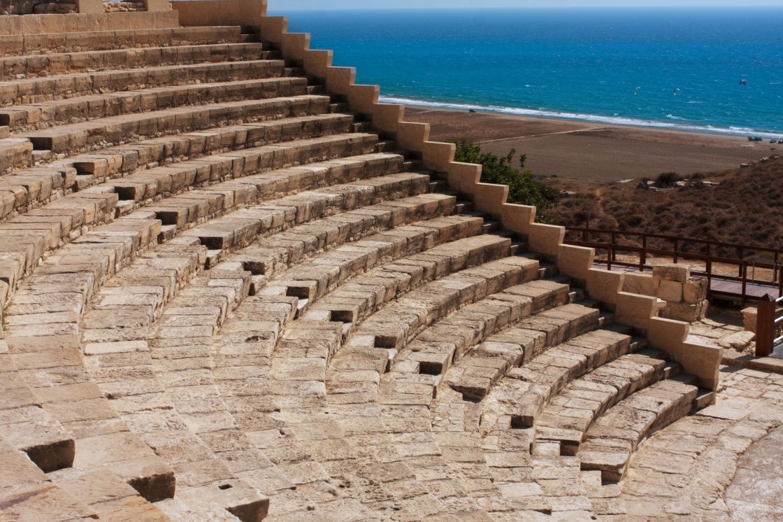 'Ancient theatre at Kourion, Cyprus' - Zypern